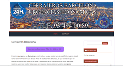 Desktop Screenshot of barcelonacerrajeros.es