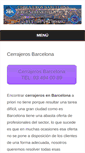 Mobile Screenshot of barcelonacerrajeros.es
