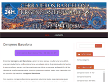 Tablet Screenshot of barcelonacerrajeros.es